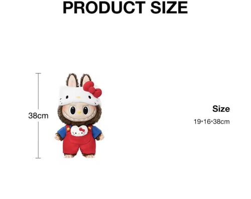 لابوبو – سلسلة ذا مونسترز × هالو كيتي