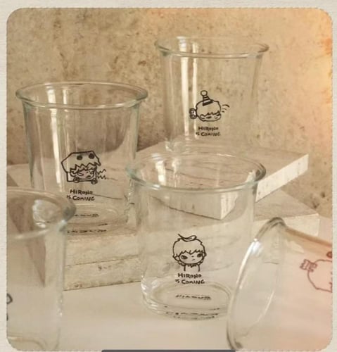 هيرونو - ٢ كوب زجاج 330ml