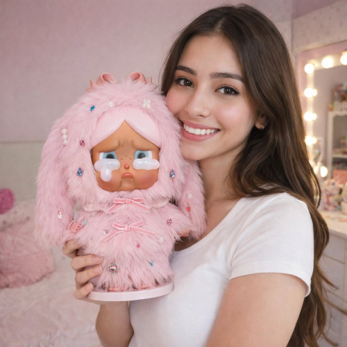 كراي بيبي – سلسلة البكاء باللون الوردي – مجسم MEGA...