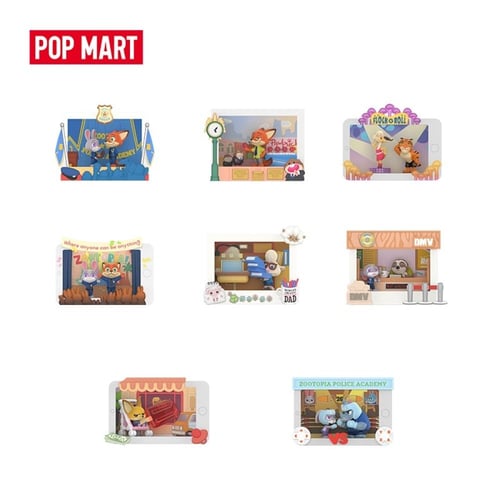 زوتوبيا - بوب مارت × ديزني – سلسلة لحظات بارزة