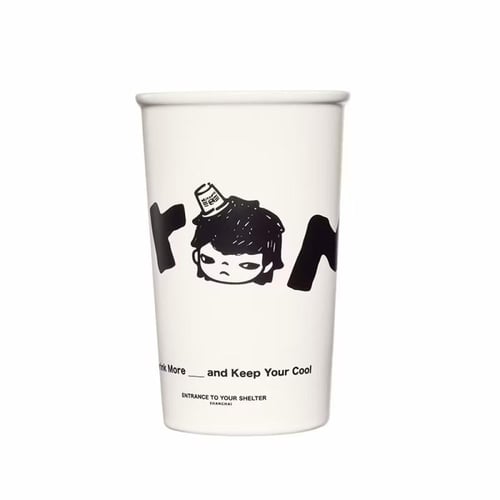 هيرونو – كوب سيراميك بتصميم أكواب الورق