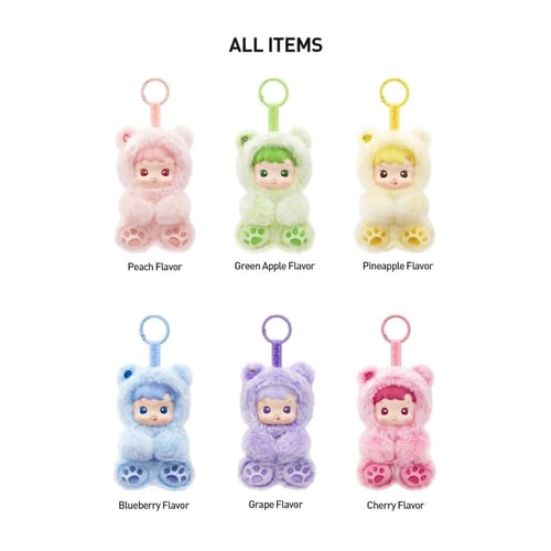 هاسيبوبو -تعليقة دببة الجيلي برائحة الفواكه المنعش...