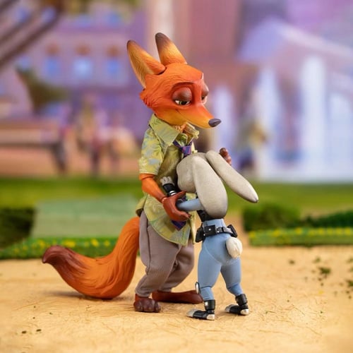 ديزني – زوتوبيا : طقم الشخصيتين نِك وجودي