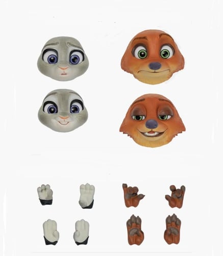 ديزني – زوتوبيا : طقم الشخصيتين نِك وجودي