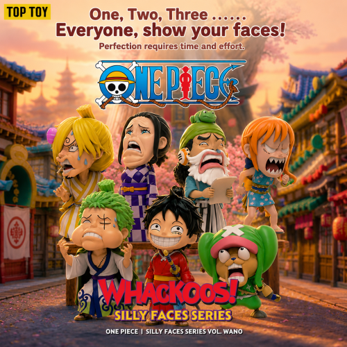 TOP TOY × One Piece – Whackoos! Silly Faces Series (Wano Arc) EN العربية English ر.س اختر تصنيف المنتج اضف تصنيف ستظهر تصنيفات محل...