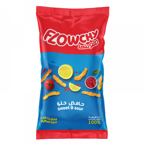 فلوتشي منتفخات الذرة حامض حلو 70g