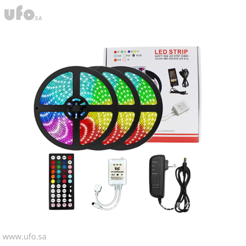 شريط ديكور لد الوان متعددة