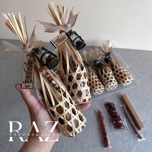 صرة تمر - لوز - علب مسواك