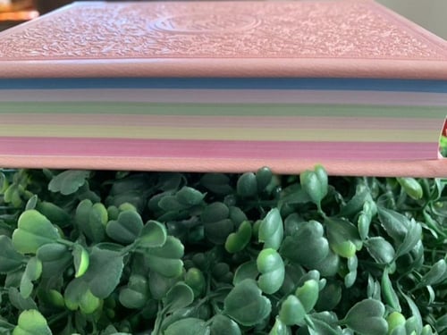 مصحف صغير - وردي