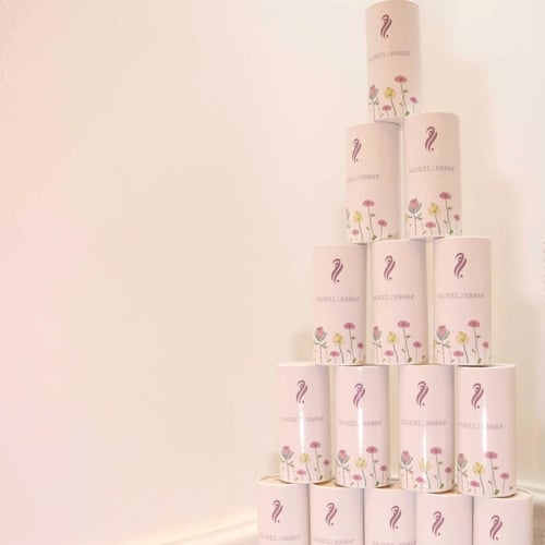 مناديل اسطوانية