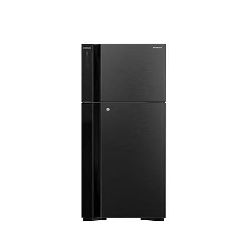 Hitachi Top Mount 2-Door Refrigerator – 450 Liters (15.9 Cu. Ft.), Black