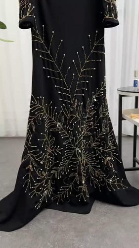 فستان اجلال مطرز يدوي انيق