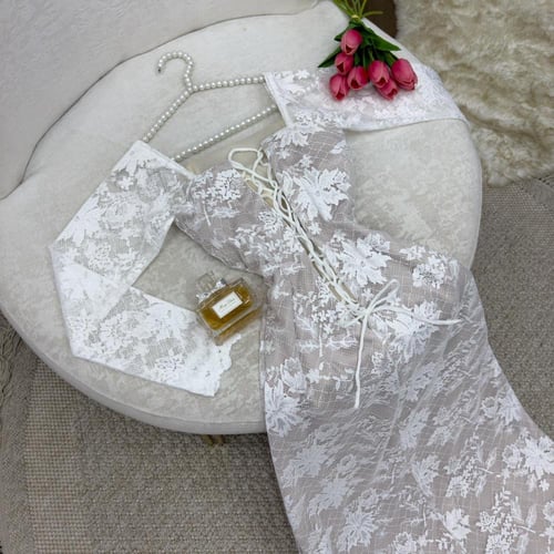 فستان هيون دانتيل