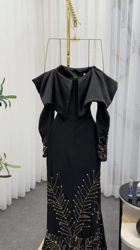 فستان اجلال مطرز يدوي انيق