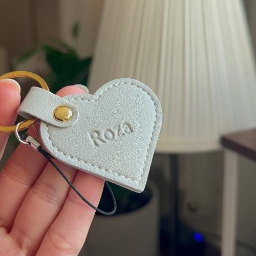 ميدالية مفاتيح بعدة الوان على شكل قلب مع امكانية ا...