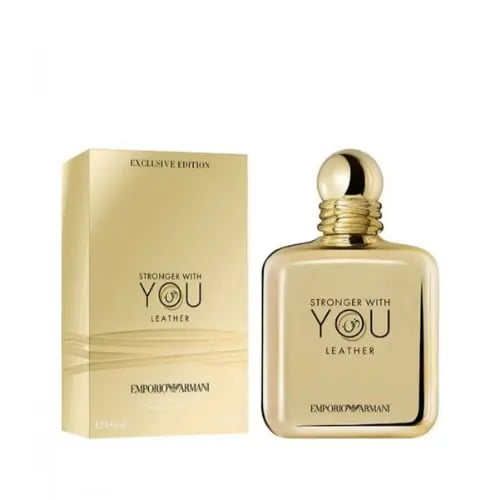 Armani Stronger With Leather Eau de Parfum - 100ml...