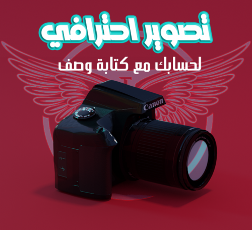 تصوير فيديو + كتابة وصف فقط