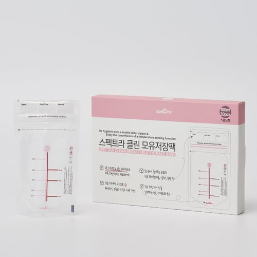 سبكترا – اكياس تخزين الحليب الشفافه 100مل – 30كيس