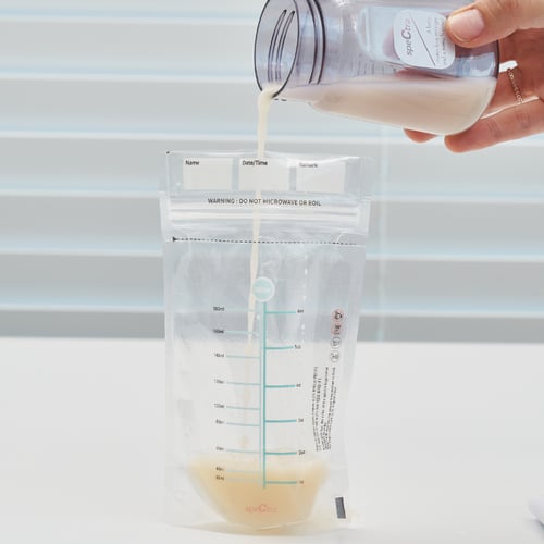 سبكترا- اكياس تخزين الحليب الشفافه 180مل – 60كيس