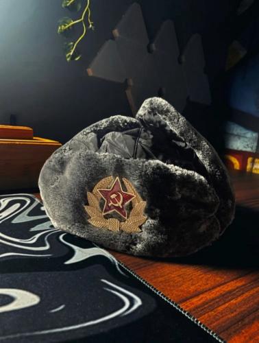 طاقية، الشتوية الروسية (مخمل)