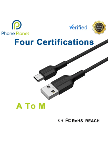 كيبل شحن يو اس بي - مايكرو من فون بلانت 1.2 متر