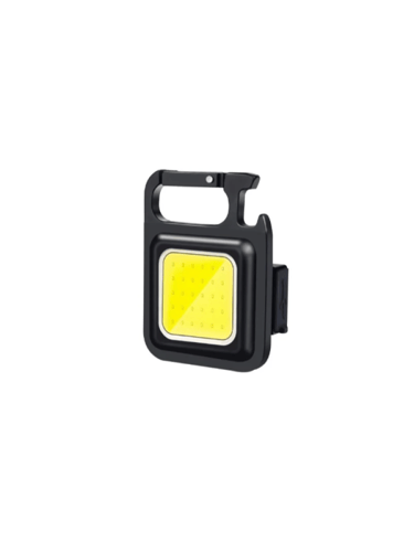 مصباح يدوي صغير فائق السطوع مربع قابل لاعادة الشحن