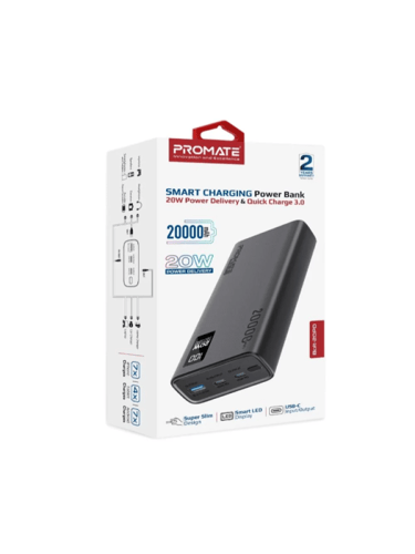 بطارية متنقلة 20000 ملي امبير بقوة 20 واط _ بروميت...