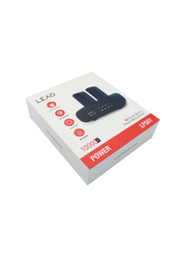 ليد منصة شحن تدعم PD و QC 3.0 مع بطاريتين ومكبر صو...