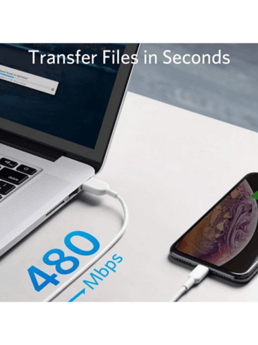 سلك شاحن انكر باورلاين الاصدار الثاني من USB الى ا...