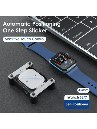 حماية ساعات ابل من فون بلانت مقاس 45 - شفاف