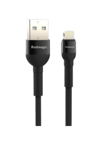 كيبل شحن ايفون قماش 1.2 متر رد ماجيك