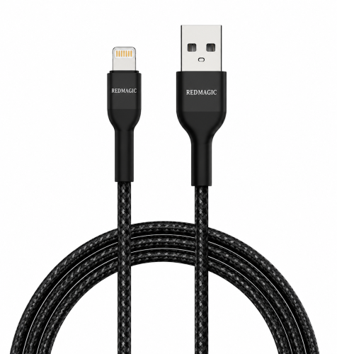 كيبل شحن Lightning إلى USB-A RedMagic RM-02 مجدول...