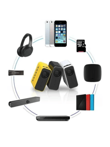 بروجكتر ميني للافلام و الالعاب بأجواء سينمائية