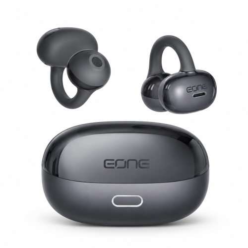 سماعة مشبك للأذن رياضية لاسلكية إيون Ai CLIP تصميم مفتوح أوبن إير (EONE Ai CLIP Sport Wireless Earclip Headset)