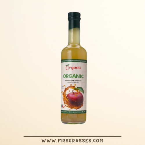 خل تفاح عضوي غير مفلتر 500ML
