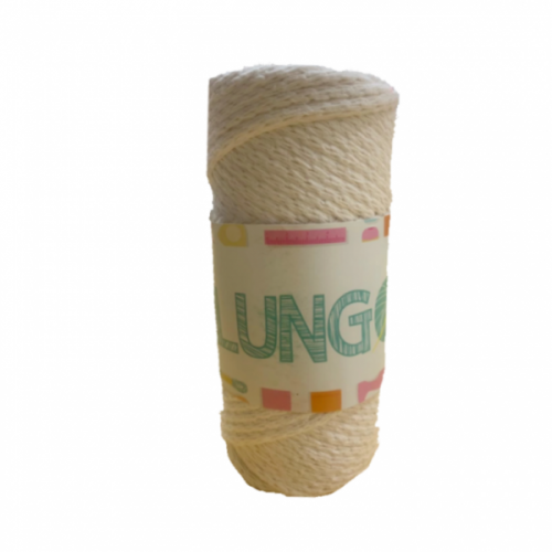 خيوط مكرمية بلون بيج من Lung yarn