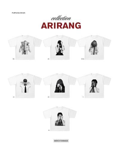 تيشيرت bts الجديد arirang