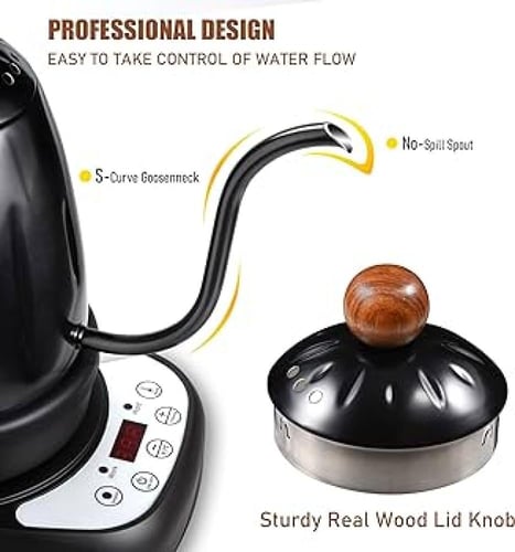 غلاية ترشيح قهوة كهربائية 700 مل من ديجو لون ابيض