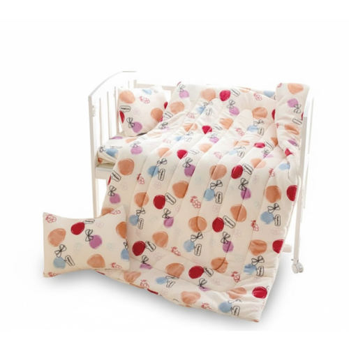 مفرش اطفال شتوي 4 قطع