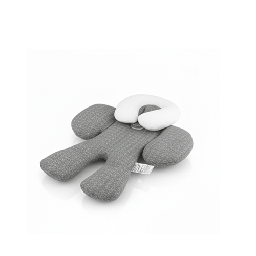 وسادة كرسي السياره والعربة رمادي