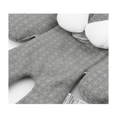 وسادة كرسي السياره والعربة رمادي