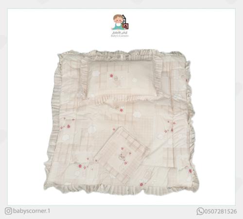 مفرش فندقي ٣ قطع 95x95