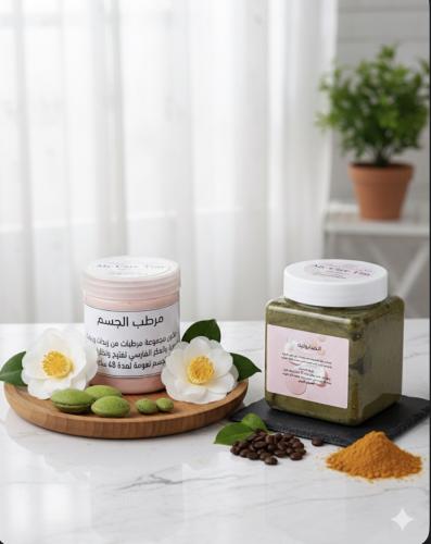 صابونيه الاعشاب 500 + مرطب جسم بالعكر الفارسي 300م...