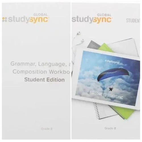 Global StudySync Bundle Gr 8 (Literature + Grammar) (9781954976825-9781309123430)