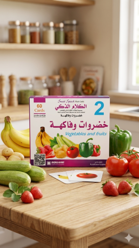 مجموعة الكلام الذكي: الخضروات والفواكه