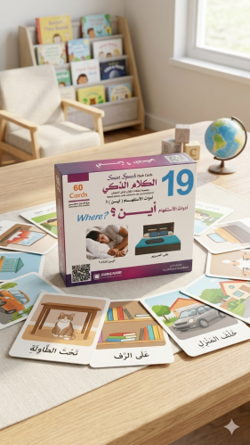 مجموعة الكلام الذكي: أدوات الاستفهام (أين) ؟