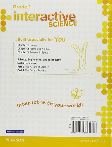 Interactive Science (Pearson) - Grade 1 (978032887...