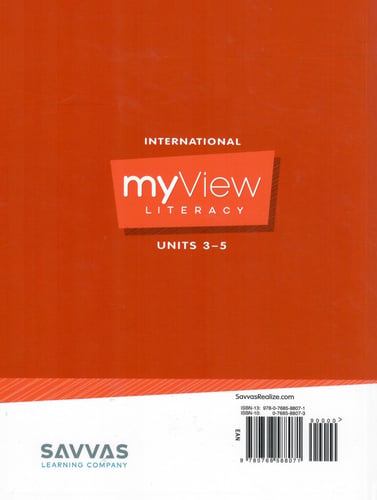 Myview Literacy 2021 In"l SB Interactive BK GR 5.1...