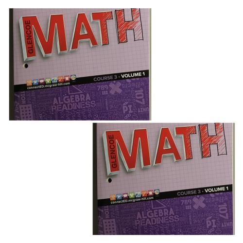 Glencoe Math, Course 3, Student Edition, Bundle Vo...