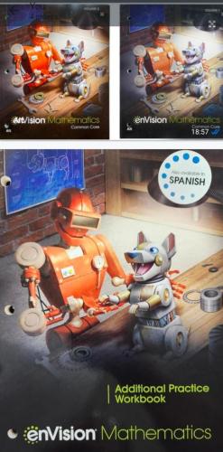 ENVISION MATHEMATICS GRADE 7 Vol.1-Vol.2 +PRACTICE...